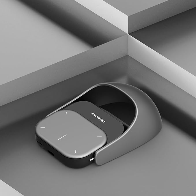Cheerdots2 Bluetooth Detachable Air Mouse Touchpad Mouse & Wireless Presenter, Voice Control, and Laser Pointer – Detachable, Perfect for Mac & Windows (CHP04 Recording)