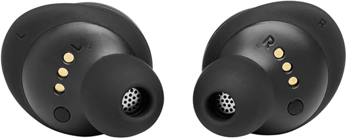 JBL Live Free NC+ - True Wireless in-Ear Noise Cancelling Bluetooth Headphones with Active Noise Cancelling, Microphone, Up to 21H Battery, Wireless Charging (Black)