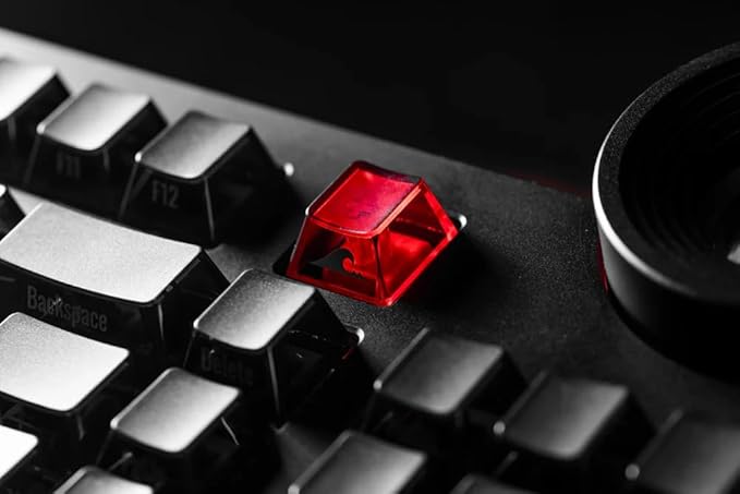 ATM 98 Wireless Custom Silent Mechanical Keyboard, 98 Key Tri-Mode 2.4G Bluetooth Wireless Ergonomic RGB PC Computer Keyboard, Office Accessories, Hotswappable Switch - Night Ink
