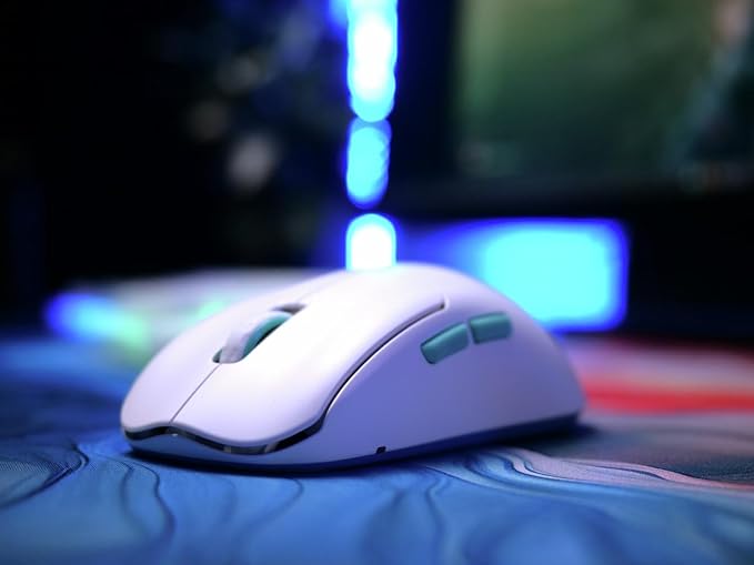 M68 Wireless | Ultra-Fast and Light Gaming Mouse (M68, White)