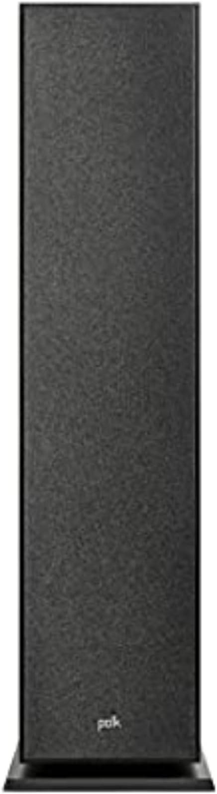 Polk Monitor XT70 Large Tower Speaker, Home Stereo Speakers, Hi-Res Audio, Dolby Atmos & DTS:X Compatible, 1" Tweeter, (2) 6.5" Balanced Woofers, (2) 8" Passive Radiators (Single, Midnight Black)