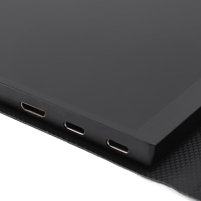 SUNGOOYUE 14.5 Inch Portable Display, 4K IPS Laptop Screen Resolution 16:10 Aspect Ratio 400 Nits Brightness 1500:1 Contrast Ratio, with Adjustable Stand and Dual USB C Ports, for Switch