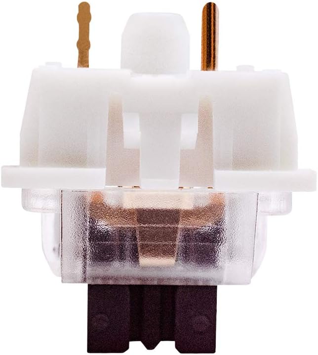 outemu Pack 32 Brown Switches, 3-Pin Tactile 50gf Dustproof Key Switches - DIY Replacement for Mechanical Gaming Keyboard