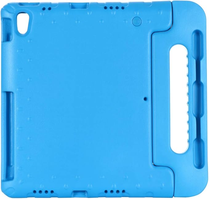 Kids Case for iPad Pro 12.9-inch (6th/5th/4th Gen) 2022/2021/2020, Techcircle [Support Pencil Charging] Convertible Handle Stand Lightweight EVA Foam Bumper Protective Rugged Child Proof Cover, Blue
