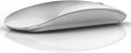 TENMOS M18 Bluetooth Mouse, USB C Rechargeable Wireless Mouse, Triple Mode (Dual Bluetooth+USB) Computer Silent Mice Portable with USB Receiver and Type C Adapter for Laptop/MacBook/iPad/PC - Silver