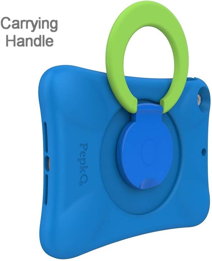 Kids EVA Case for iPad | Multi-Direction Stable Stand | Compatible with 10.5-Inch iPad Air 2019 (3rd Generation) (Blue+Green)