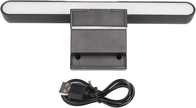 Gavigain Computer Monitor Light, Monitor Light Bar, 3 Tunable Color Temperature Dimmable LED Screen Monitor Light Bars with Touch Control for Laptop
