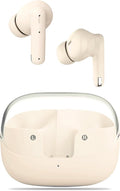 SHANLING MTW60 Headphone TWS Bluetooth 5.3 Earphone HiFi in-Ear Monitor 13mm 35dB with ENC, IPX4 Water Resistance in-Ear Earbuds (White)
