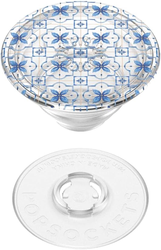 PopSockets Adhesive Phone Grip, Holder, Phone Stand, Blue - Marina