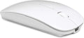 PEIBO Bluetooth Wireless Mouse for Laptop mac MacBook ipad MacBook air MacBook pro pc Desktop Computer Windows Chromebook Notebook (White)