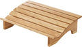 PaletteLife Wooden Footrest, D11.42 xW17.72 xH4.93 (29x45x12.5cm), 1x1.5 ft, Medium, Natural Ashwood, Ergonomic Design