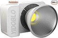 ZC-100BI 100W COB Video Light with Bowens Mount,10000Lux/m 2700K-7500K Bi-Color Camera Light with 10 Scenario Simulations Control Continuous Lighting for Photography (ZC-100bi White)