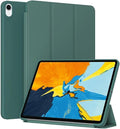 Case for iPad Pro 11 inch 2018 / iPad Air 5th Generation 2022 / 4th Gen 2020 10.9 Inch - Slim Lightweight Durable Trifold Stand Cover, Supports Auto Wake/Sleep, Green
