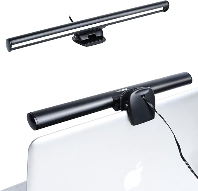 Monitor Light, Screen Light Bar Computer e-Reading LED Task Lamp, 3 Color Modes LightBar, 10 Brightness, USB Powered Monitor Lamp