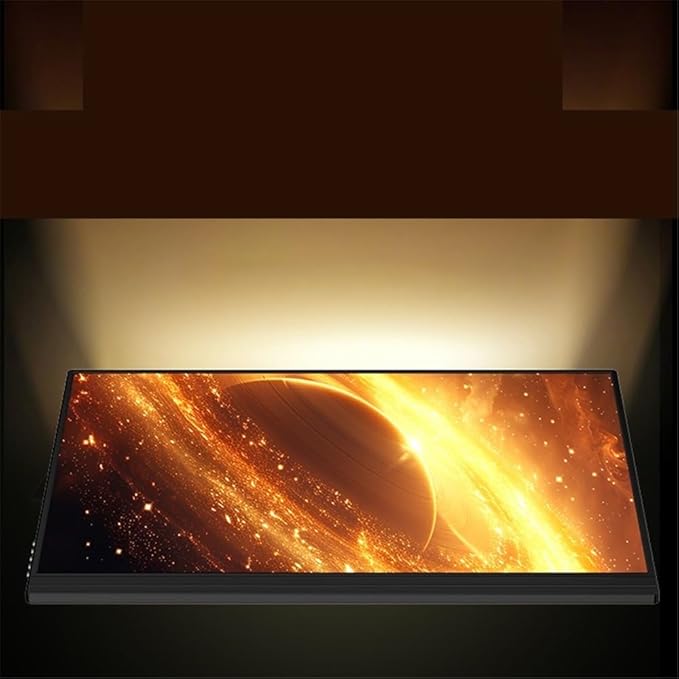 Portable Laptop Monitor 4K HD 17.3-inch IPS 500nit Brightness External Screen for Mobile Phones, Laptops, Game Consoles Gaming Display