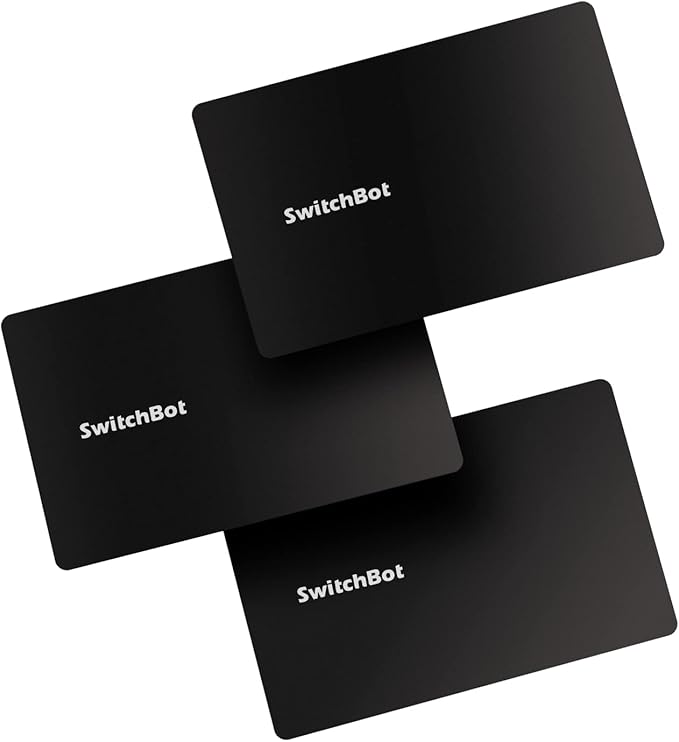 SwitchBot Card for Unlocking Your SwitchBot Lock via Keypad or Keypad Touch (3 Pack)