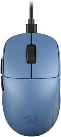 Redragon M817 Wired Gaming Mouse, 24000 DPI Optical Mice with 5 Programmable Buttons & Ergonomic Design, 37G Ultra Lightweight, Software Supports DIY Keybinds, Blue