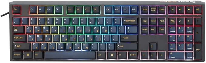 Ducky One 3 Pro Nazca 8K Hotswap RGB Triple Shot PBT Mechanical Keyboard - Cherry MX2A Red