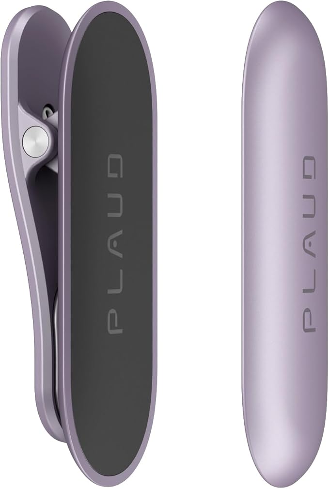 Replacement Magnetic Clip and Pin Attachments for Plaud NotePin (*NOT Included), Accessory Replacement Kit Set for NotePin AI Voice Recorder (No Additional Purchases Needed), Purple