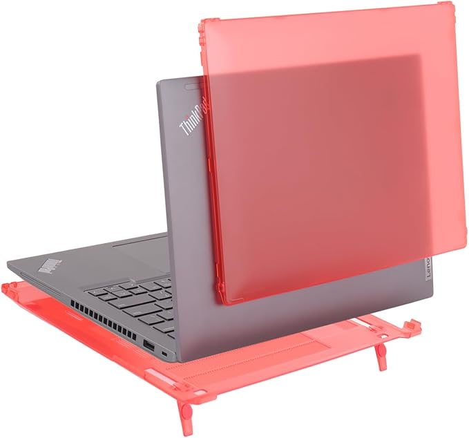 mCover Hard Case ONLY Compatible for 2023-2024 14" Lenovo ThinkPad T14 Gen 3 / Gen 4 Windows Notebook PC (with 180° Hinge, NOT Fitting Any Other Lenovo Models) - Pink