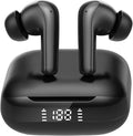 Wireless Earbuds with Active Noise Cancelling,140-Hour Long Battery Life Bluetooth 5.4 Ear Buds,Multi-Device Pairing,Enhanced Clear Call,Deep Bass Stereo Headphone,in-Ear Earphones (Dark)