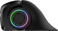 MOJO Master Grip Rechargeable Silent Vertical Mouse - Bluetooth/Wireless Ergonomic Mouse w/Adjustable Sensitivity and Quiet Buttons, Custom Software