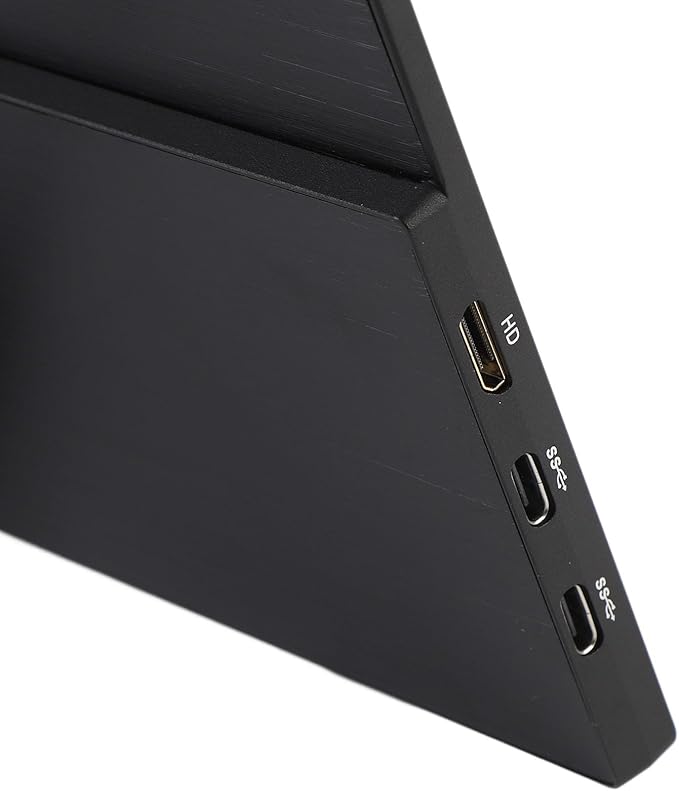 Laptop External Display Portable 13.3in 4K USB C High Definition Multimedia Interface Innovative Gaming Second Screen (US Plug)