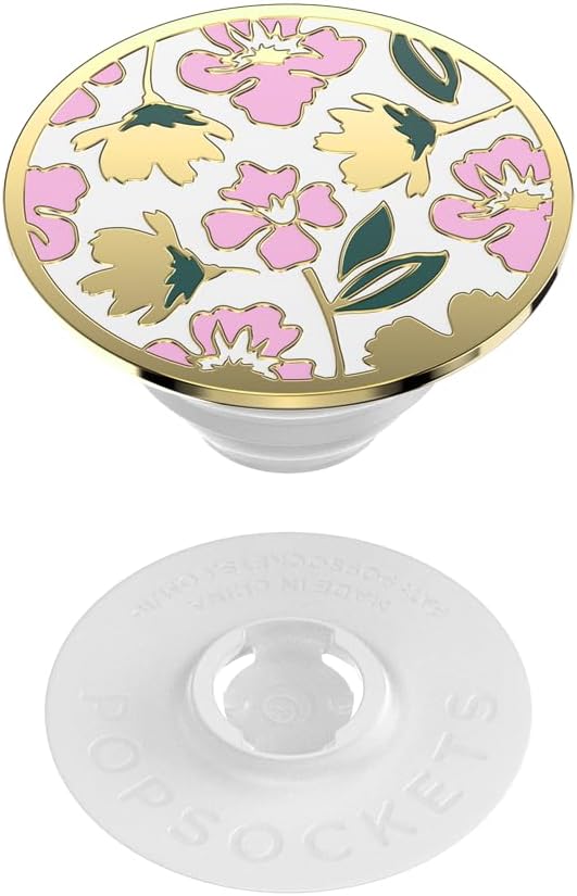 PopSockets Adhesive Phone Grip, Holder, Phone Stand, Enamel - Enamel Feel Pretty