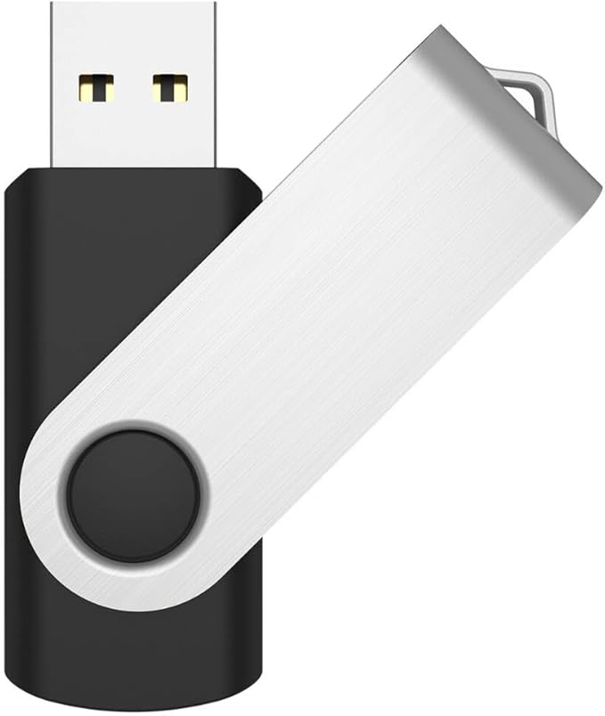 Aiibe 8GB USB Flash Drive Memory Stick 8GB Thumb Drive Black