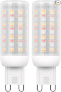 I-SHUNFA Wi-Fi RGBCW Smart G9 LED Bulbs,Compatible with Alexa/Google Home,Multicolour Dimmable,2700K-6500K,4W,400LM AC 120V,Brightness Adjustable 1%-100%,with Musical Rhythm LED Light Bulb,2 Pack