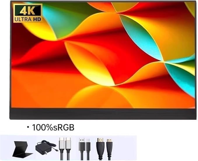 Travel Screen 13.3-inch Portable 4K Display Mobile Phone External Laptop Secondary Screen Gaming