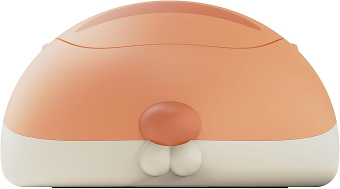 Akko Cat Theme Wireless Gaming Mouse, Tri-Mode Mouse BT3.0/BT5.0/2.4G, Cute Optical Cordless Cartoon Mice for Computer/Laptop/Desktop/PC, Compatible with Mac/Win Orange Kate