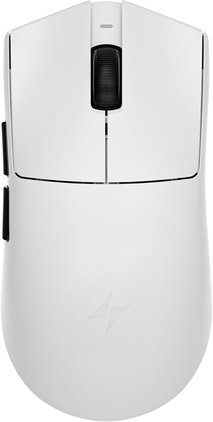 ATK Blazing Sky X1 V2 Wireless Gaming Mouse, 54g Lightweight, PAW3950Ultra Sensor, Nordic 54L15 MCU, Optical Switches, New GEM 8K Dongle, Dual-Mode 2.4G/Wired (Ultimate, White)