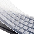 Silicone Keyboard Skin Compatible for Razer BlackWidow V3 Mini HyperSpeed 65% Wireless Mechanical Gaming Keyboard & RK Royal KLUDGE RK68 Wireless Hot Swappable 65% Mechanical Keyboard (Clear)