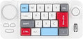 19-Key mini Mechanical Office/Gaming Keypad, Hot-Swappable Keys, Macro Programmable, RGB Backlit, Type-C Wired, With rollers, joystick, and dial for PC/window/Laptop and desktop computer (White)