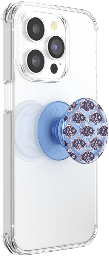 PopSockets Adhesive Phone Grip, Holder, Phone Stand, Blue - School Time
