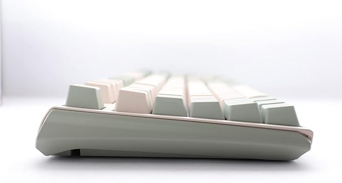 Ducky One 3 TKL Matcha Hotswap Double Shot PBT Quack Mechanical Keyboard (Cherry MX Red)