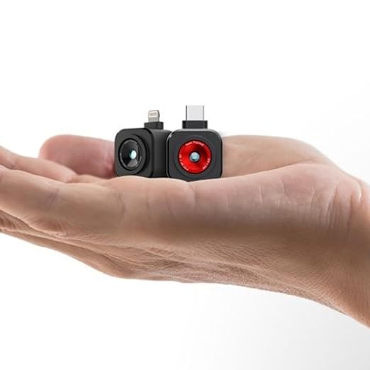 Seek Thermal - Nano 300 Thermal Camera for Apple iOS with USB-C Connector, iPhone Thermal Camera, High Resolution 320 X 240 Thermal Imager, 25hz Imaging Frame Rate, -4°F~626°F, iPhone 15 & 16