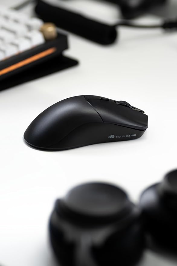 GLORIOUS Gaming Model O 2 PRO Wireless Gaming Mouse - 2.4GHz Wireless 1ms delay, 100M clicks, 57g Ultralight, Long Battery Life, 26K DPI BAMF 2.0 Sensor, Ambidextrous, 6 Buttons, PTFE Feet