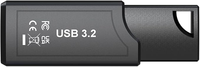 PNY PRO Elite V3 256GB USB 3.2 Gen 2 Flash Drive – Up to 1000MB/s Read, Up to 800MB/s Write, Extreme Performance for Professional Data Storage and Transfers, Premium Metal Design, Type-A Connector