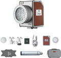 Harlowe Micro 8 Spectra Portable Led Light for Photo and Video Recording 8W RGBCW Soft Fill Light 1700K-10000K CRI/TLCI 96+ Small Camera Lighting Kit for Studio and Travel Content Creators, Master Kit