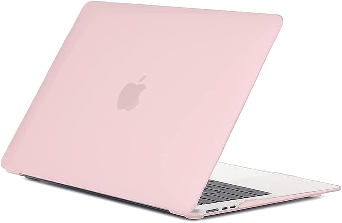 EooCoo Case Compatible with MacBook Air 13 inch M5 2026-2022 M4 M3 M2 A3449 A3240 A3113 A2681, Matte Hard Shell Scratch Resistant Protective Cover Compatible for MacBook Air 13.6 inch Case, Matte Pink