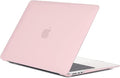 EooCoo Case Compatible with MacBook Air 13 inch M5 2026-2022 M4 M3 M2 A3449 A3240 A3113 A2681, Matte Hard Shell Scratch Resistant Protective Cover Compatible for MacBook Air 13.6 inch Case, Matte Pink