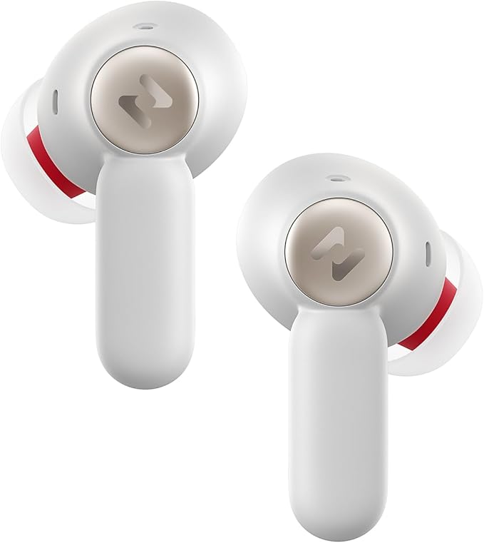 havit Hybrid Active Noise Cancelling Wireless Earbuds, Bluetooth 6.0 in-Ear Headphones, 6 Mics ENC Clear Call Ear Buds, 30+H Playtime, 3D Spatial Audio, Custom EQ via App, IPX5 Waterproof Grey