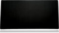 Mega Size Gaming Mouse Pad - Anti Slip Rubber Base - Stitched Edges - Large Desk Mat - 48" x 24" x 0.16" (Mega, All Black/No Logo)