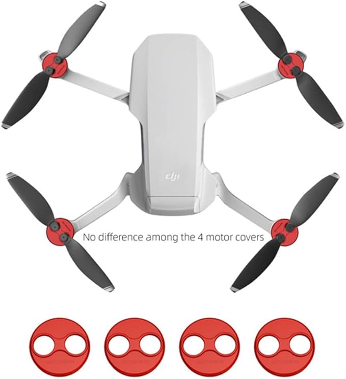 Mavic Mini 3 2 1 Motor Cover Cap Drone Dust-Proof Engine Protector Guard Protective Accessories for DJI Mavic Mini 2 SE 3 Pro (for Mini 1 SE 3 3Pro Black)