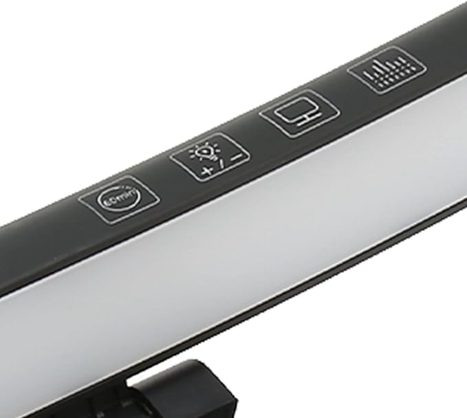 LICAEVEY Computer Monitor Lamp, Screen Monitor Light Bar for Eye Caring, USB Reading LED Task Lamp with Touch Control Dimming, No Glare, Monitor Light Bar for Curved Monitors, Space Saving