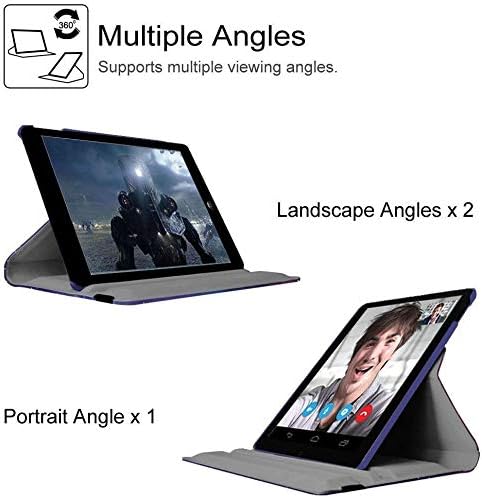 Case for iPad Air (3rd Gen) 10.5" 2019 / iPad Pro 10.5" 2017 Case,360 Degree Rotating Stand Protective Cover, Auto Sleep/Wake