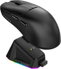 DAIDAI AJAZZ AJ159P Wireless Gaming Mouse with RGB Charging Dock, PAW3395 26K DPI Sensor, 56G Lightweight Ergonomic Mouse, 5 Programmable Buttons, 80 Million ASIN Switch