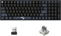 Newmen GM1000 Wireless Mechanical Gaming Keyboard,Bluetooth 2.4G/Wired Hot Swappable Custom Keyboard,RGB Backlit Mechanical Keyboards with Num Pad for Mac/Win (Blueblack Keycaps-G Silver Switch)
